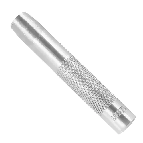 Auniwaig Perforadora de cuero, herramienta de perforación hueca de forma redonda, punzón de costura de cuero, punzón de cuero de 0.472 in para