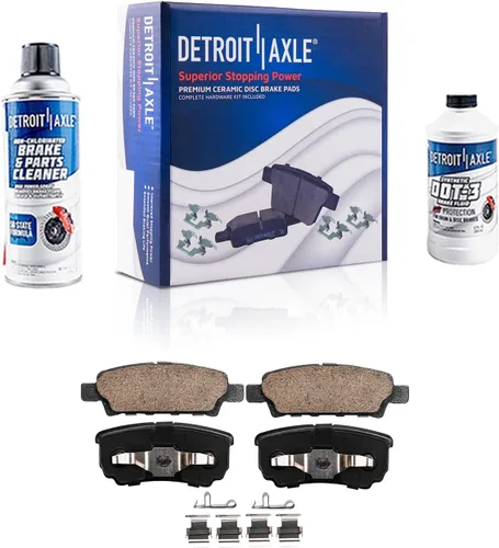 Miniatura 65 de Detroit Axle - Pinza de disco del lado del acompañante + pastillas de freno de cerámica de repuesto para Lexus HS250H Toyota RAV4 Prius V Scion xB