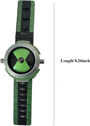 Miniatura 3 de Ben Toys 10 Ben Watch Omnitrix Toys Alien Toy Creation Chamber Figuras de acción Ultimatrix para niños proyector, relojes