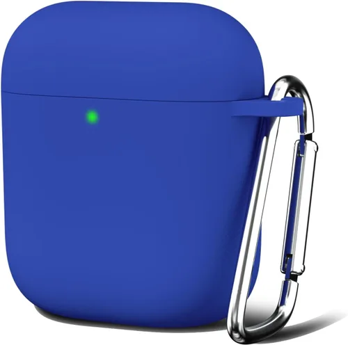 Miniatura 34 de Oakxco Funda de silicona para Airpods 3, bonita funda rígida femenina para Airpods de 3ª generación con llavero, gel de goma colorido suave de TPU