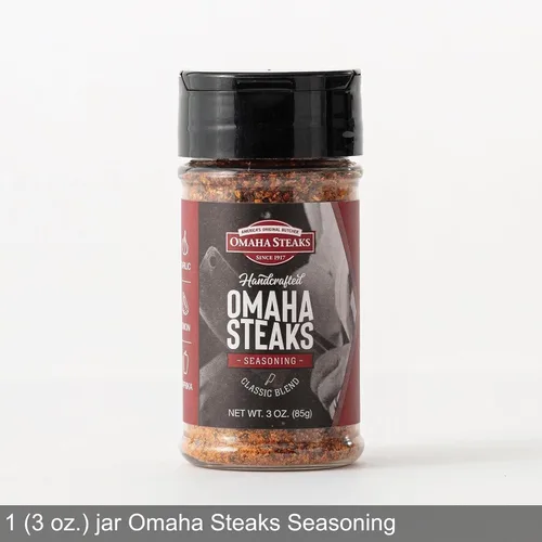 Miniatura 7 de Omaha Steaks Relleno para congelador, listo para regalo o abastecimiento, 25 artículos, 20 platos principales: 4 solomillos con corte de carnicero