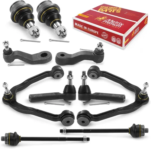 Miniatura 107 de Metrix Premium Chassis Parts - Kit de suspensión delantera de 10 piezas para BMW X5 2007-2013, BMW X6 2008-2014, reemplazo, fabricado en Europa