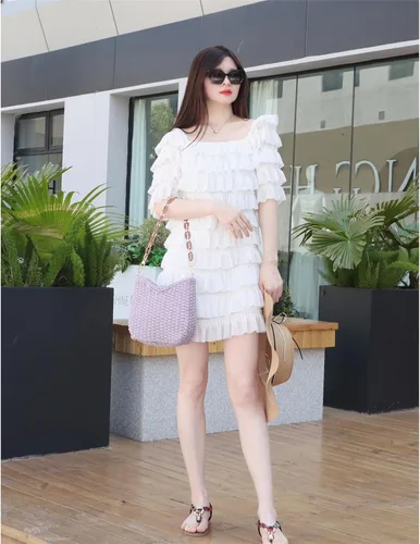 Miniatura 8 de Ovida Bolso de hombro de paja para mujer, bolso de playa tejido de paja para verano, bolso pequeño de mano de paja, bolso de mano para teléfono