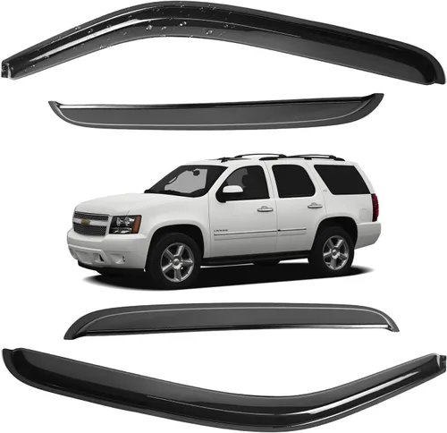 Miniatura 47 de Viseras para ventanas para Mazda 3 Sedán 4 puertas 2004 2005 2006 2007 2008 2009 estilo JDM Mugen, deflector de viento, protector solar y de lluvia