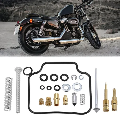 Miniatura 2 de F FIERCE CYCLE Kit de reparación de carburador de motocicleta para Honda TRX350 Rancher 350 2000-2003 Herramientas de reparación de carbohidratos