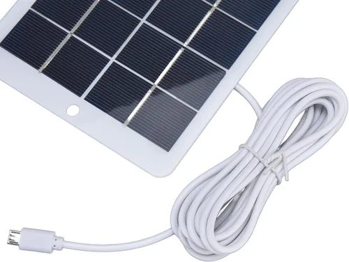 Miniatura 5 de 3W 5V paneles solares de polisilicio mini USB cargador solar batería salida solar alta eficiencia de conversión DIY cargador solar panel generador