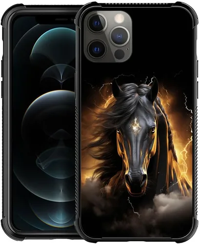 Miniatura 11 de DAIZAG Compatible con iPhone 13 Pro Max, Funda de TPU Protectora Anti-Arañazos Todo En Uno, Fundas para Hombre Mujer - Motivo de Madera Americana