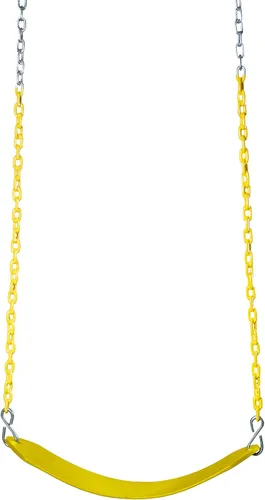 Miniatura 5 de Gorilla Playsets 04-0002-PK/PK Cinturón oscilante de lujo con cadenas recubiertas - Algodón de azúcar con cadenas rosadas