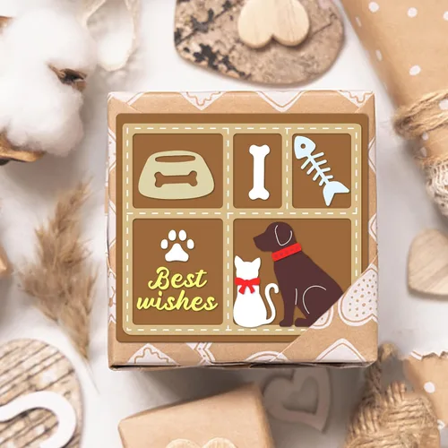 Miniatura 3 de GLOBLELAND Troqueles de corte de silueta para perros y gatos para hacer tarjetas, troqueles de corte para perros y gatos para manualidades, álbumes