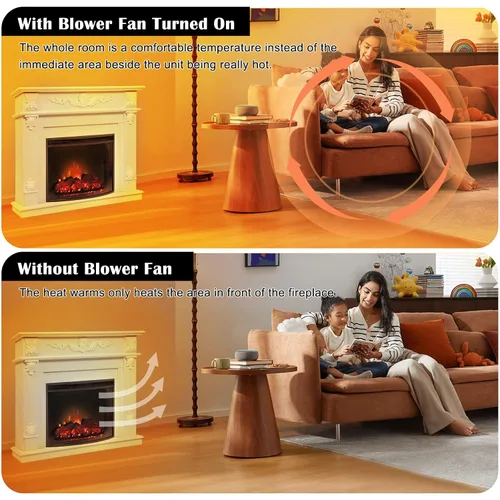 Miniatura 4 de Hiorucet Unidad de ventilador para chimenea para Desa, FMI, Vanguard, Vexar, Comfort Flame Glow, Rotom Chimenea, BK BKT GA3650 GA3700 GA3750 Piezas