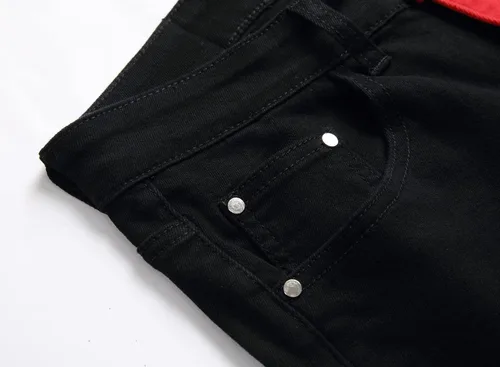 Miniatura 3 de RXXKKK Jeans ajustados regulares para hombre