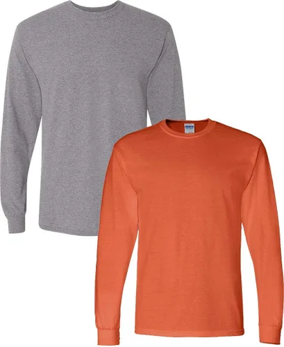 Miniatura 22 de Gildan - Camiseta DryBlend de manga larga para adulto, estilo G8400, paquete de 2