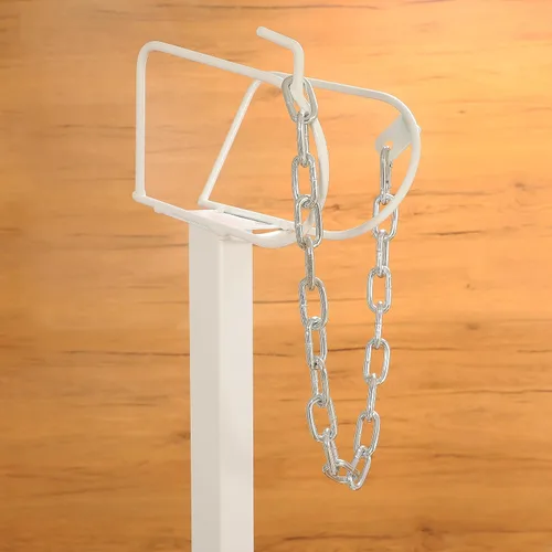 Miniatura 9 de Kojem Soporte para ganado de ovejas de 51 x 23 pulgadas, soporte de ordeño de cabra, soporte de recorte para ovejas y corderos, altura ajustable
