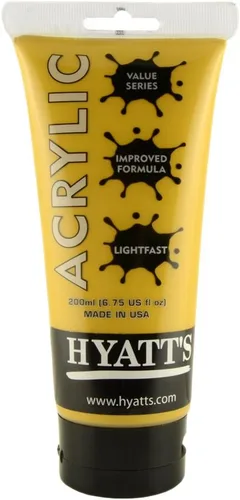 Miniatura 69 de Hyatt's Alizarine - Pintura acrílica carmesí Tubo de pintura acrílica de 2.5 fl oz de grado artístico Secado rápido y pintura no tóxica