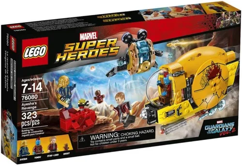 LEGO Marvel Super Heroes ayesha S Revenge 76080 superhéroe Juguete