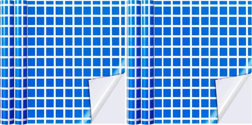 Miniatura 15 de Nuanchu Parche de vinilo autoadhesivo para alberca, hoja de reparación de PVC impermeable para piscinas sobre el suelo, casa de rebote, barco