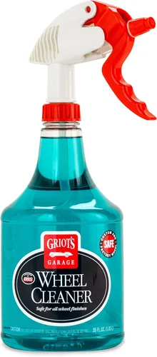 Griot's Garage Limpiador de ruedas para todos los acabados, limpieza de llantas de automóvil, removedor de polvo y mugre de freno, pH equilibrado,