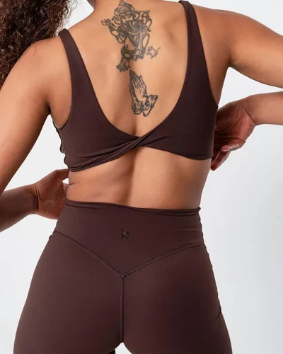 Miniatura 3 de Kamo Fitness Serenity - Pantalones cortos de cintura alta, entrepierna de 6 pulgadas, sin costura frontal, aptos para muslos, con costuras en V