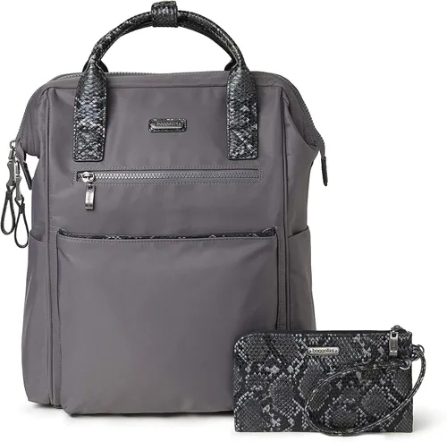Miniatura 10 de Baggallini Mochila Soho para mujer, Negro, talla única
