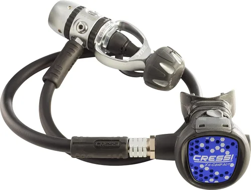 Miniatura 3 de Cressi Paquete de equipo esencial de buceo completo con R1 BCD - Ordenador de buceo Donatello C2 - Juego de regulador compacto AC2 totalmente
