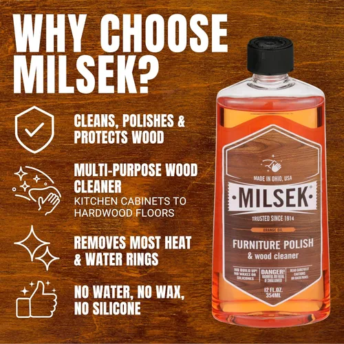 Miniatura 8 de Milsek ORR-4 Limpiador de Muebles cera, con Aceite de naranja