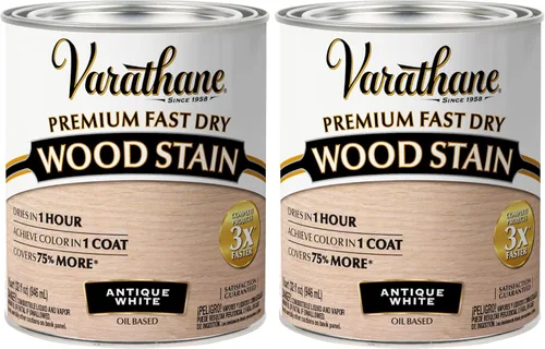 Miniatura 41 de Varathane Premium - Colorante de madera de secado rápido, cuarto de galón, roble primaveral color fantasía (Spring Oak)