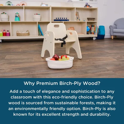 Miniatura 7 de Children's Factory - Silla para niños pequeños con correa, asiento de actividades para bebés, silla de alimentación para niños pequeños, asiento