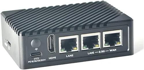 Miniatura 2 de Nanopi R6S Mini Router OpenWRT, LPDDR4X 4GB RAM 64GB eMMC, RK3588S SoC con 6Tops NPU, 8K/4K decodificadores de video, 2.5G y 1G Gbps Ethernet