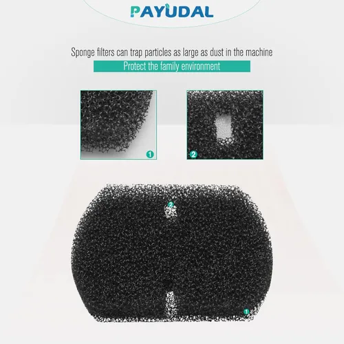Miniatura 4 de Paquete de 2 filtros de repuesto reutilizables 3061 3079 2286 3190 3191 para aspiradora de palo inalámbrica Bissell Featherweight XRT para Bissell