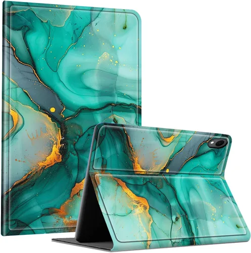 Miniatura 156 de Slim Case for Samsung Galaxy Tab S10 Lite / S10 FE / S9 FE 10.9" & Galaxy Tab S9 11", Multi-Angle Stand PU Leather Smart Folio Cover with Soft TPU