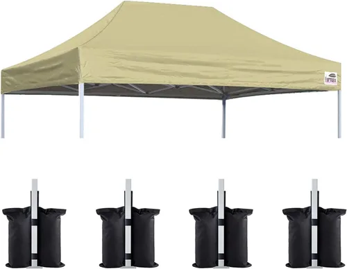 Miniatura 15 de Eurmax USA toldo desplegable de repuesto, cubierta superior para tienda de campaña, armado instantáneo, solo la cubierta superior, 4 bolsas