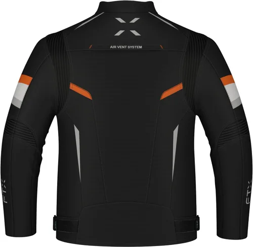 Miniatura 5 de FTX Chaqueta de motocicleta para hombre, armadura de equipo de protección de cuerpo completo, chaqueta de motocicleta de tela textil Cordura