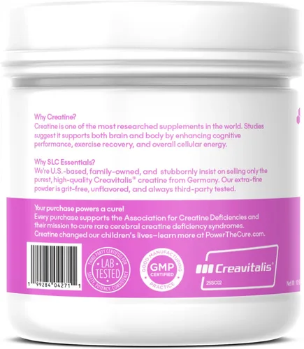 Miniatura 2 de Monohidrato de creatina en polvo Creavitalis® micronizado 100% puro Fabricado en Alemania Sin sabor, sin rellenos Apoya la fuerza muscular