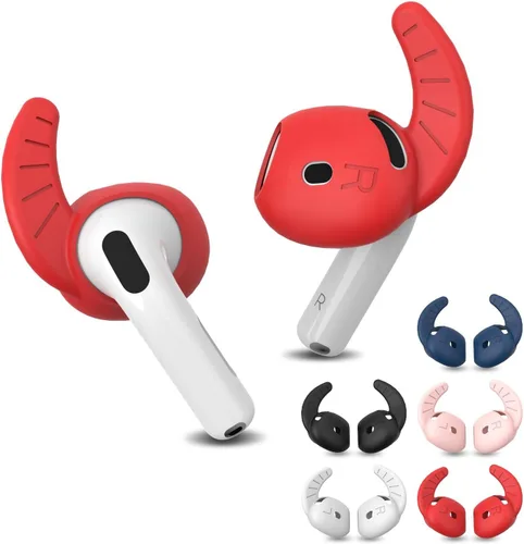 5 pares de ganchos para las orejas para auriculares AirPods 4, funda deportiva antideslizante para las orejas AirPod 4, silicona suave, accesorios