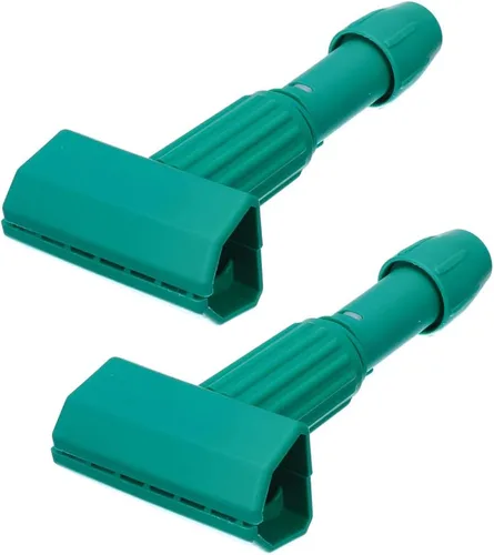 Miniatura 8 de Abrazaderas de trapeador comercial, mango de trapeador de cambio rápido, soporte de repuesto de cabezal de trapeador resistente, mango de trapeador