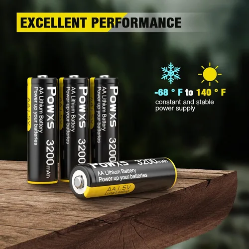 Miniatura 5 de POWXS Paquete de 24 baterías de litio AA