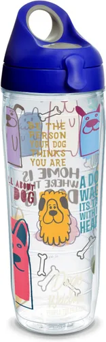 Miniatura 14 de Tervis Vaso térmico de doble pared con aislamiento de Dog Sayings hecho en Estados Unidos mantiene las bebidas frías y calientes, 16 onzas, clásico