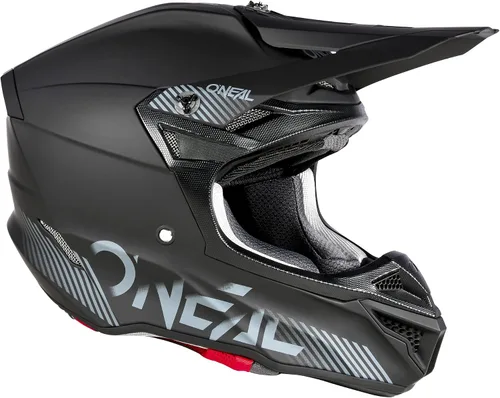Miniatura 2 de O'Neal 5SRS Casco Adulto Negro Sólido XS