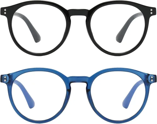 Miniatura 8 de FANNYGO Paquete de 2 Gafas de Bloqueo de Luz Azul para Niños para Niñas y Niños, Gafas Transparentes de Bloqueo de Computadora para Niños y Niñas