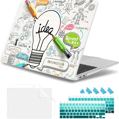 Miniatura 8 de May Chen Funda compatible con MacBook Air de 13 pulgadas 2022 2021, versión 2020-2018 Modelo: M1 A2337 A2179 A1932, carcasa rígida de plástico