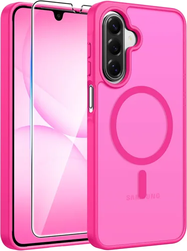 Miniatura 43 de FNTCASE Funda para iPhone 13 Pro: Fundas magnéticas translúcidas mate delgadas con protector de pantalla de vidrio templado