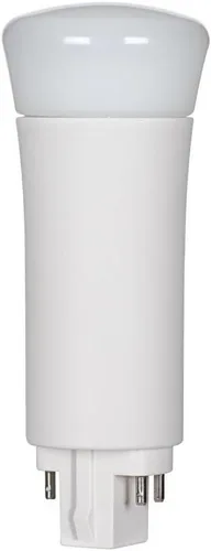 Miniatura 2 de Satco S29861 Bombilla de transición en acabado blanco, 4.69 pulgadas