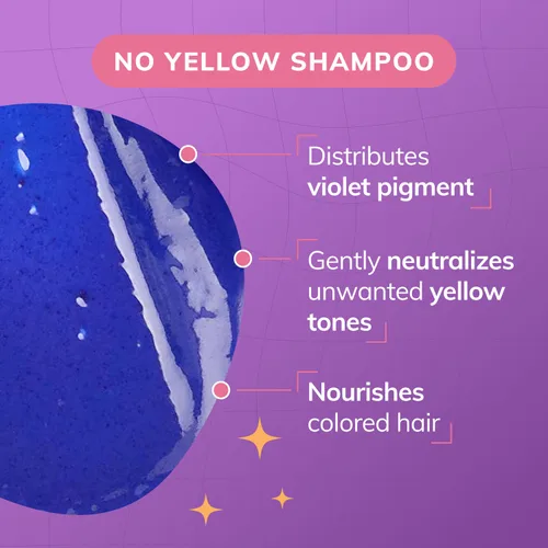 Miniatura 3 de Fanola Champú sin amarillo tamaño de viaje – Con pigmentos violeta púrpura para eliminar tonos amarillos no deseados y cobrizo en el cabello