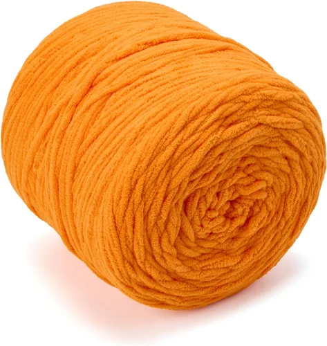 Miniatura 23 de Hilo de Chenilla Grueso para Tejer/Crochet Manta de Bebé, Hilo Elegante para Amigurumi #6 Súper Voluminoso Extra Grueso Suave Esponjoso Hilo Grande