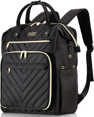 Mochila para tejer, organizador de hilo con puerto de carga USB, mochila acolchada para mujeres, regalos para crocheters bolsa de ganchillo grande