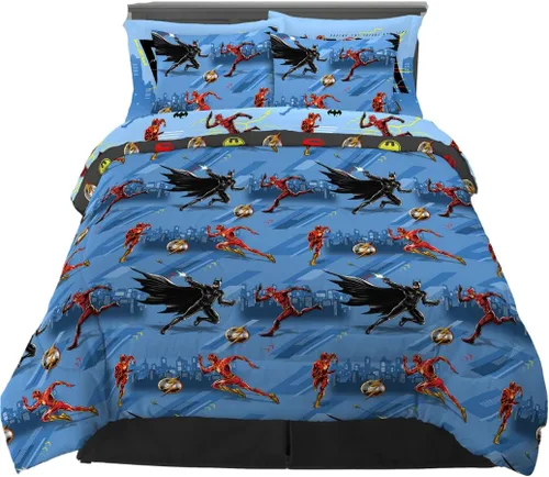 Miniatura 48 de Franco - Juego de ropa de cama para niñas Patrulla Canina, edredón y sábanas supersuaves con funda, 7 piezas, tamaño matrimonial, producto