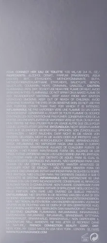 Miniatura 3 de Fcuk Connect for Her By Fcuk - Aerosol Eau-de-toilette para mujer, 3.4 onzas