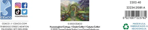 Miniatura 7 de Ceaco - Thomas Kinkade - Inspiraciones - Cabaña de colibrí - Rompecabezas de 300 piezas