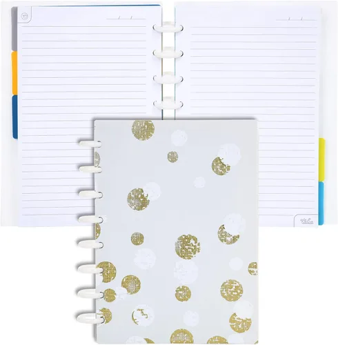 Miniatura 51 de Talia - Cuadernos de notas con tapas, planificador, personalizables, (Azul de Verano, Junior (5.5 pulgadas x 8.5 pulgadas)) Azul verano