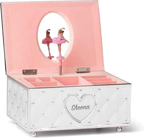 Miniatura 8 de Joyero musical personalizado de bailarina